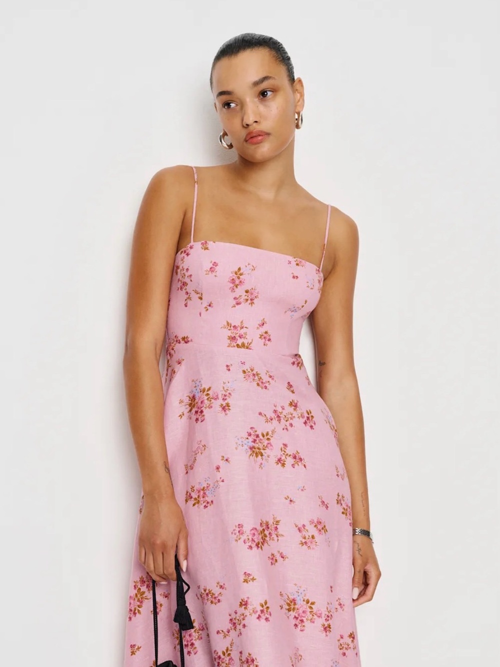 Monette Linen Dress - Picture 2 of 8